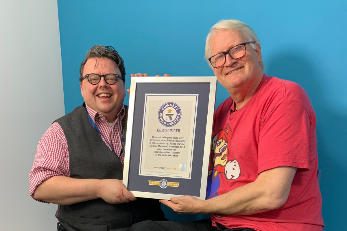 Charles Martinet Steps Down as Voice of Mario, Becomes Mario Goodwill Ambassador