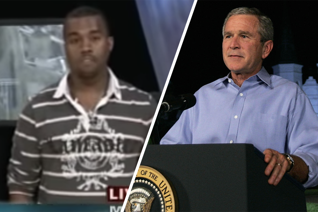 Kanye West said ‘George Bush doesn’t care about Black people’ on this day in 2005