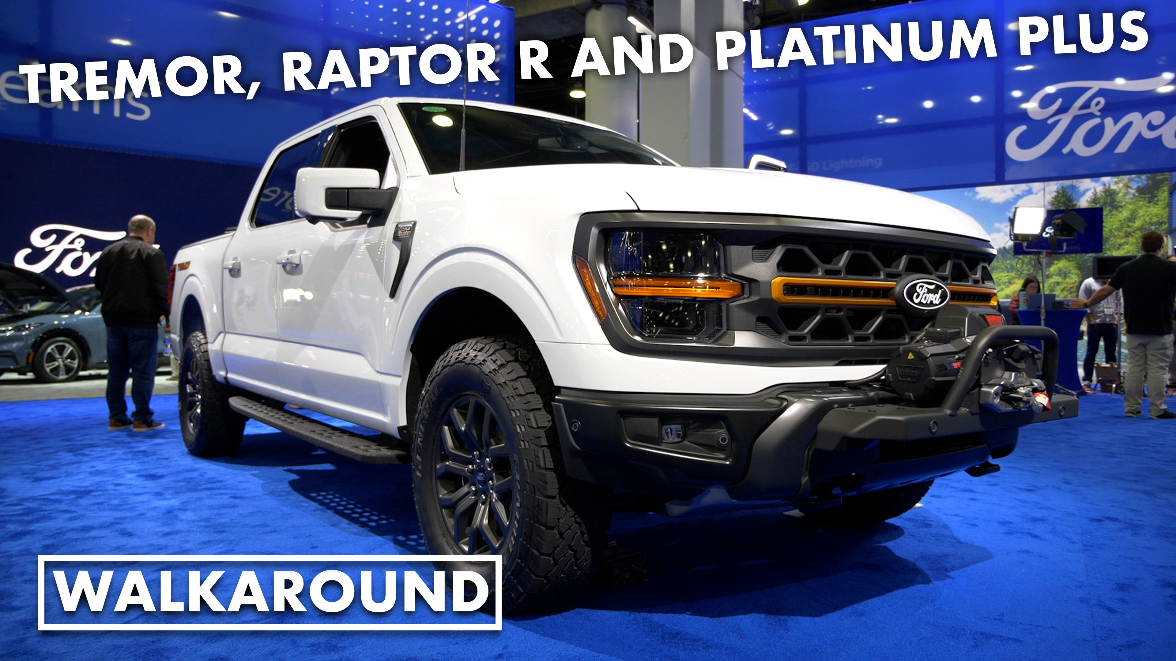 2024 Ford F150 Tremor, Raptor R, and Platinum Plus walkthroughs at the