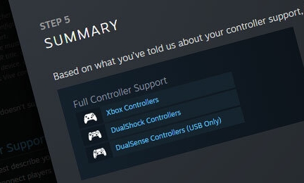 PlayStation controller support to be displayed on Steam soon