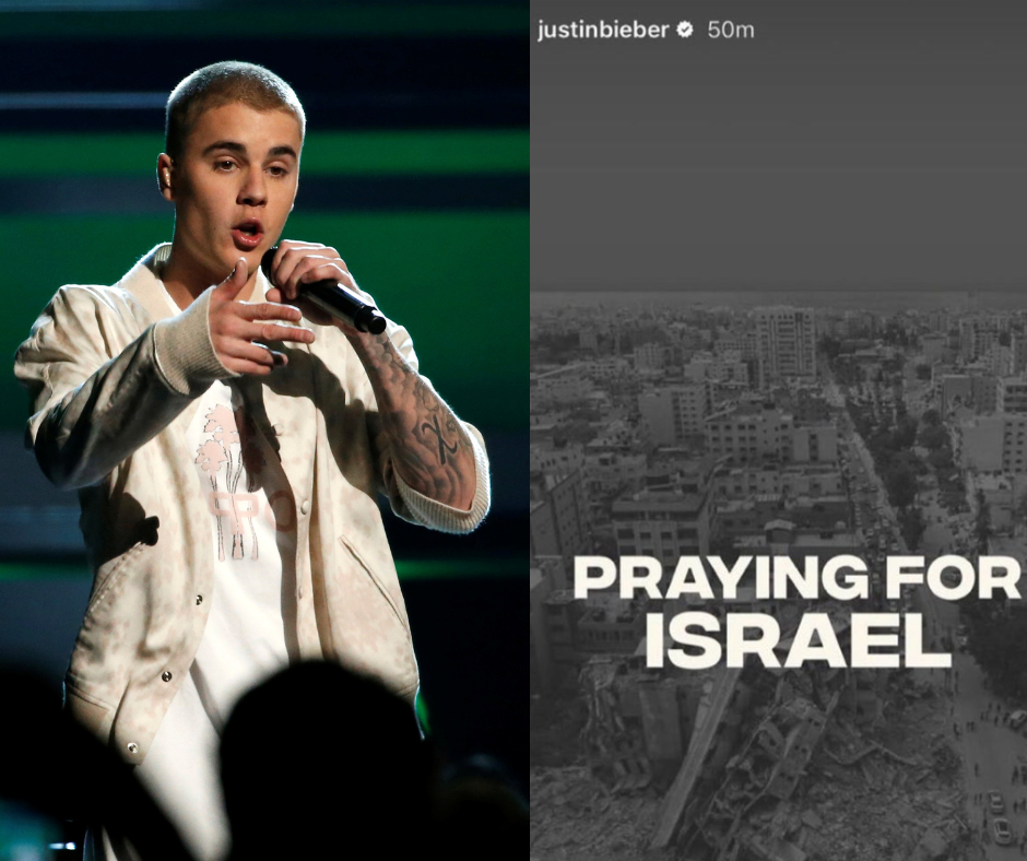 Justin Bieber mélange Israël et la Palestine dans une polémique sur les réseaux sociaux