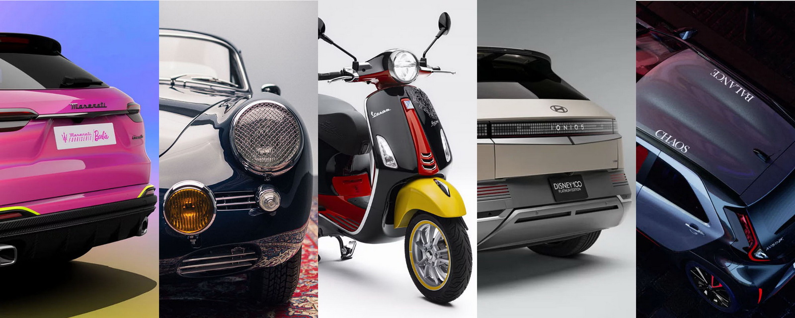 粉紅芭比聯名跑旅Maserati Grecale、迪士尼米老鼠特仕版Vespa，還有哪些勸敗聯名車款？殘酷極限量發售，就算有錢也買不到！