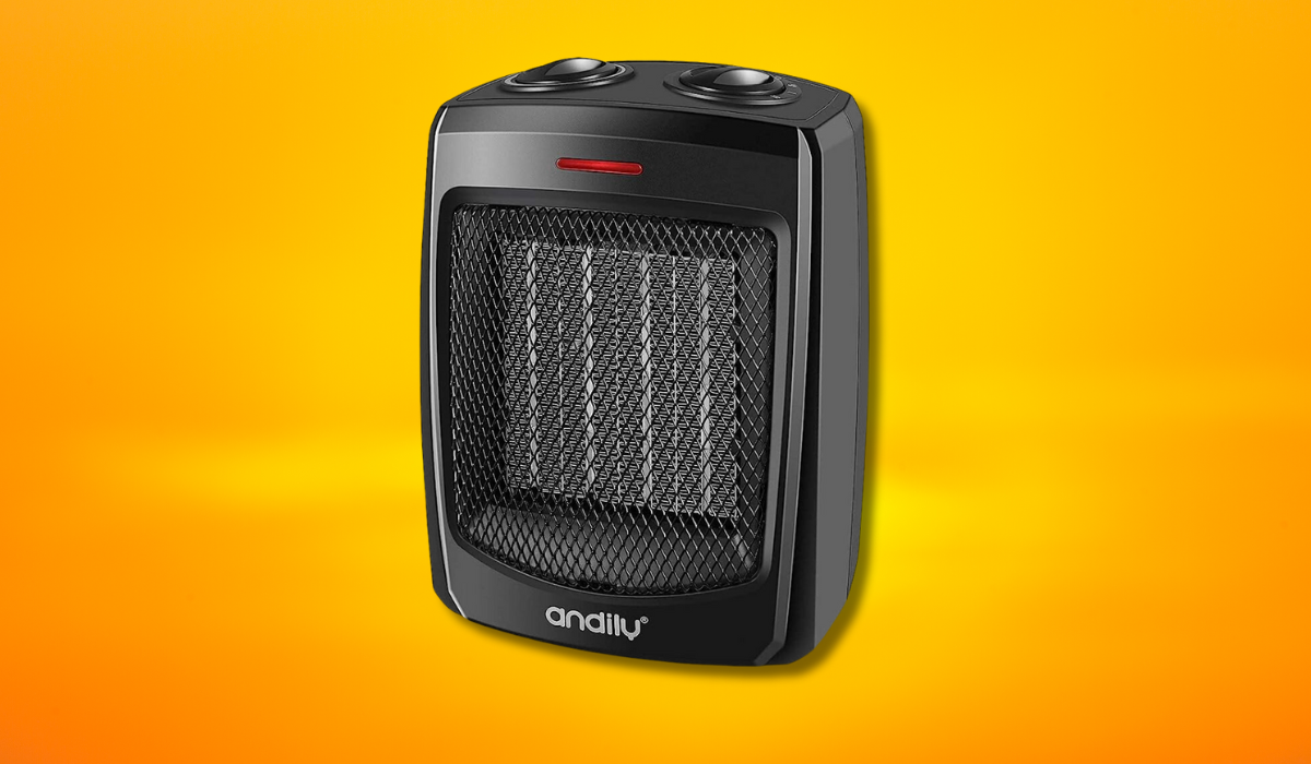 Keep Your Feet Warm and Cozy with this Affordable  Space Heater