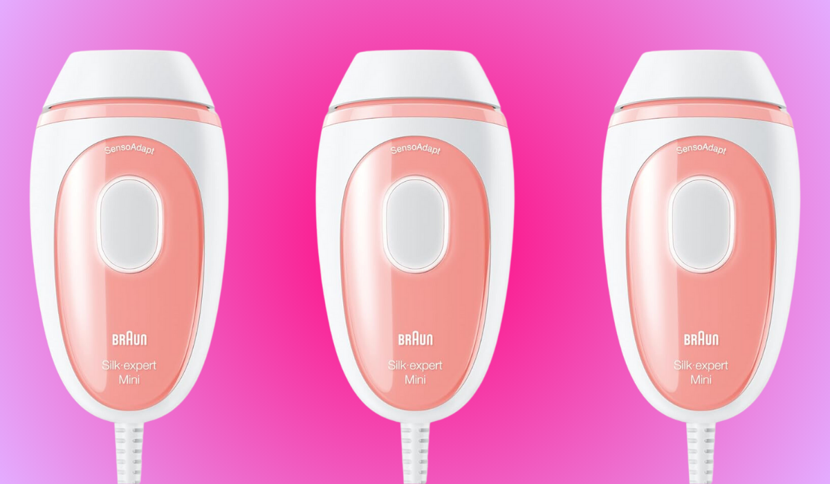 just zapped $50 off this Braun IPL hair removal tool — it's at an  all-time low