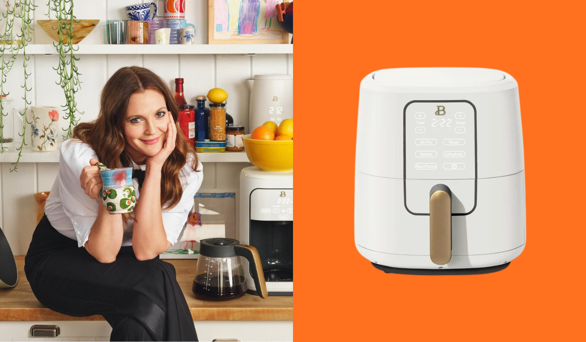 Save on the Drew Barrymore air fryer, coffee maker and more at Walmart