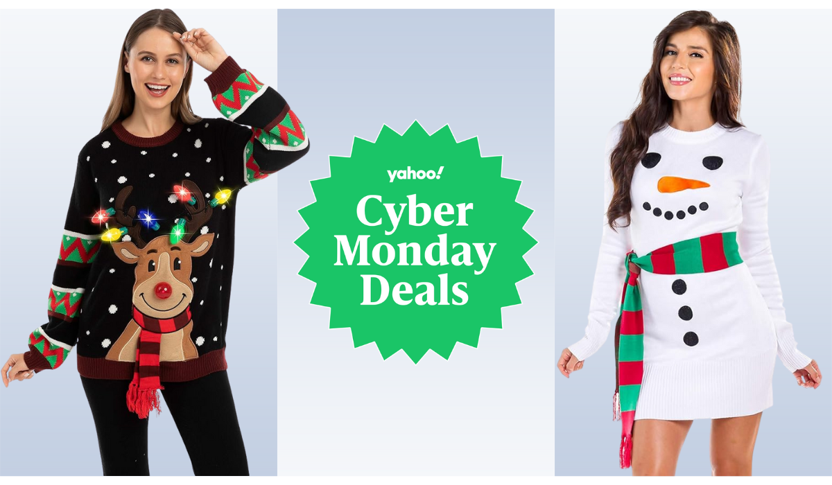 The best ugly Christmas sweaters on sale for Cyber Monday that are perfect  for any 2023 holiday party