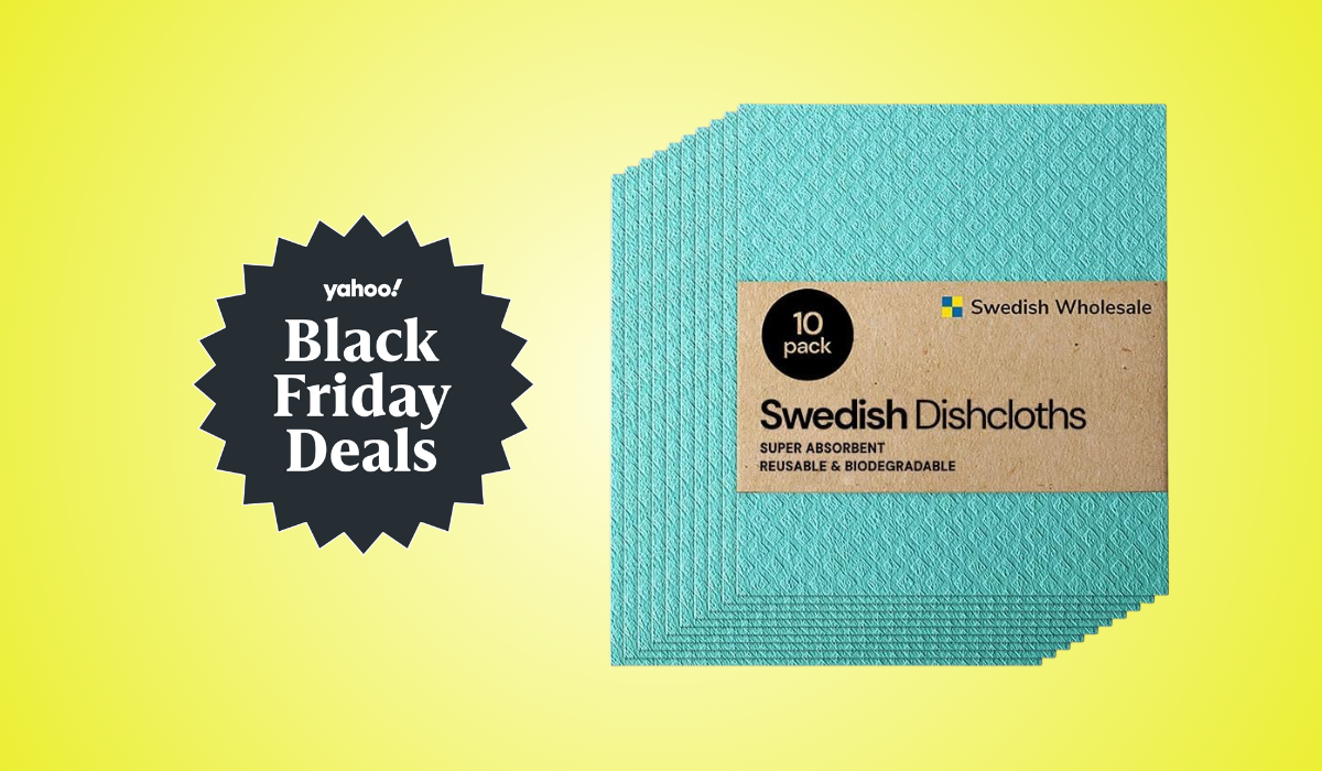 Get Super Absorbent Swedish Dishcloths for Just  Each with Our Black Friday Exclusive Code!