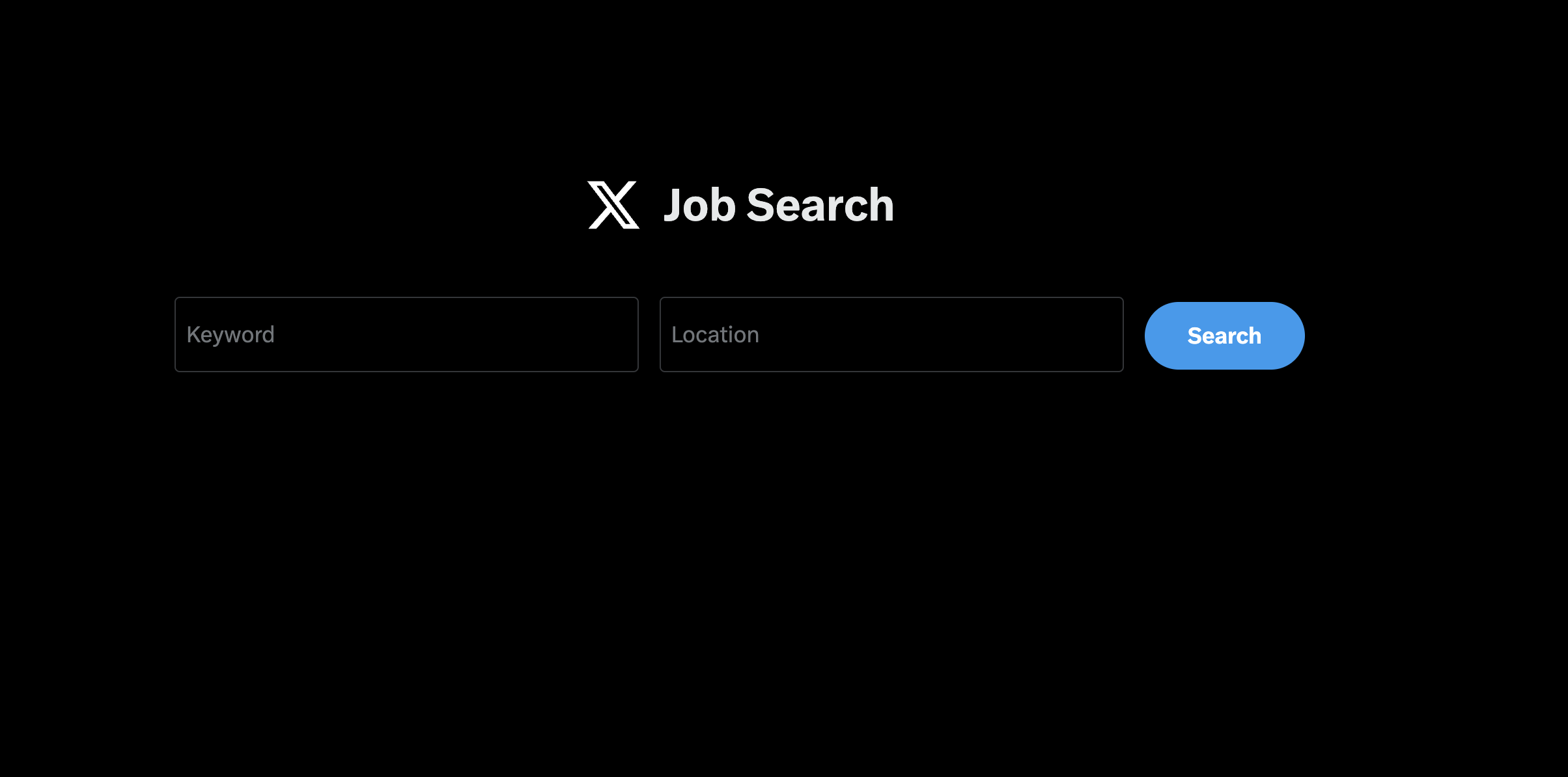 أداة البحث عن الوظائف الخاصة بـ X متاحة الآن على الويب