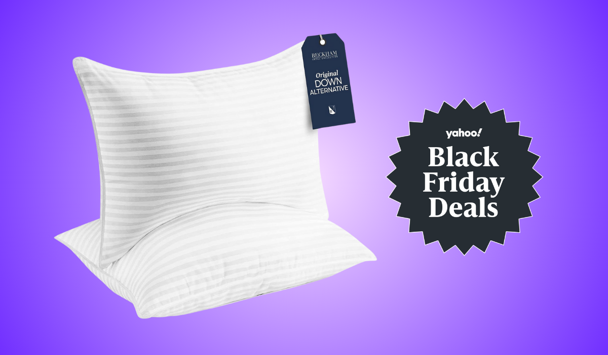 Amazon’s No. 1 bestselling down-alternative pillows are just  a pop for Black Friday