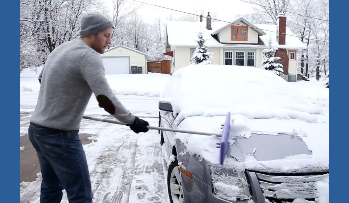 Get the Best Deal on a Windshield Snow Broom for Only 