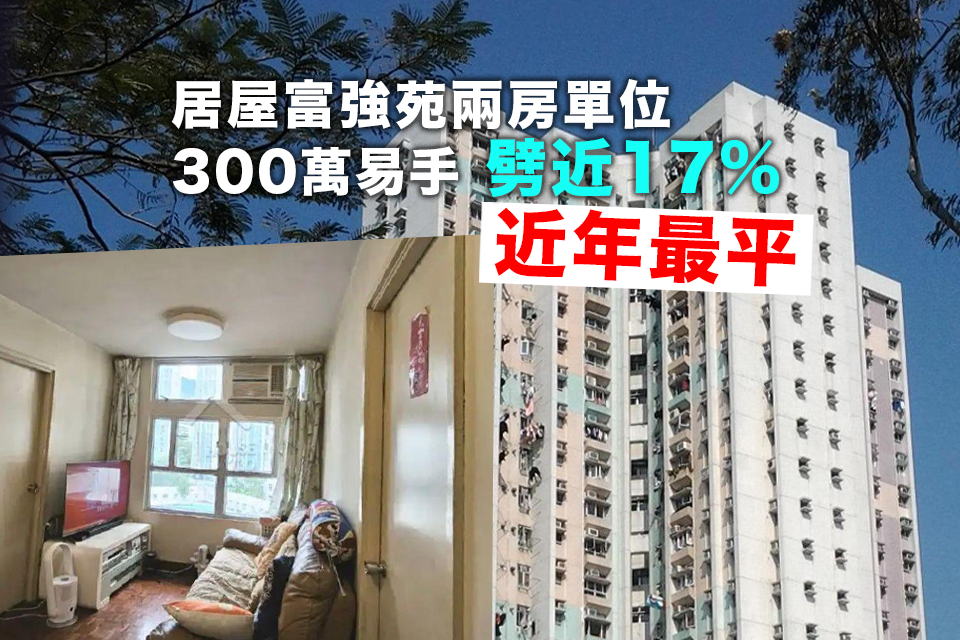 Affordable Two-Bedroom Units Sold at NT$3 Million in Fu Keung Court, Lok Fu HOS