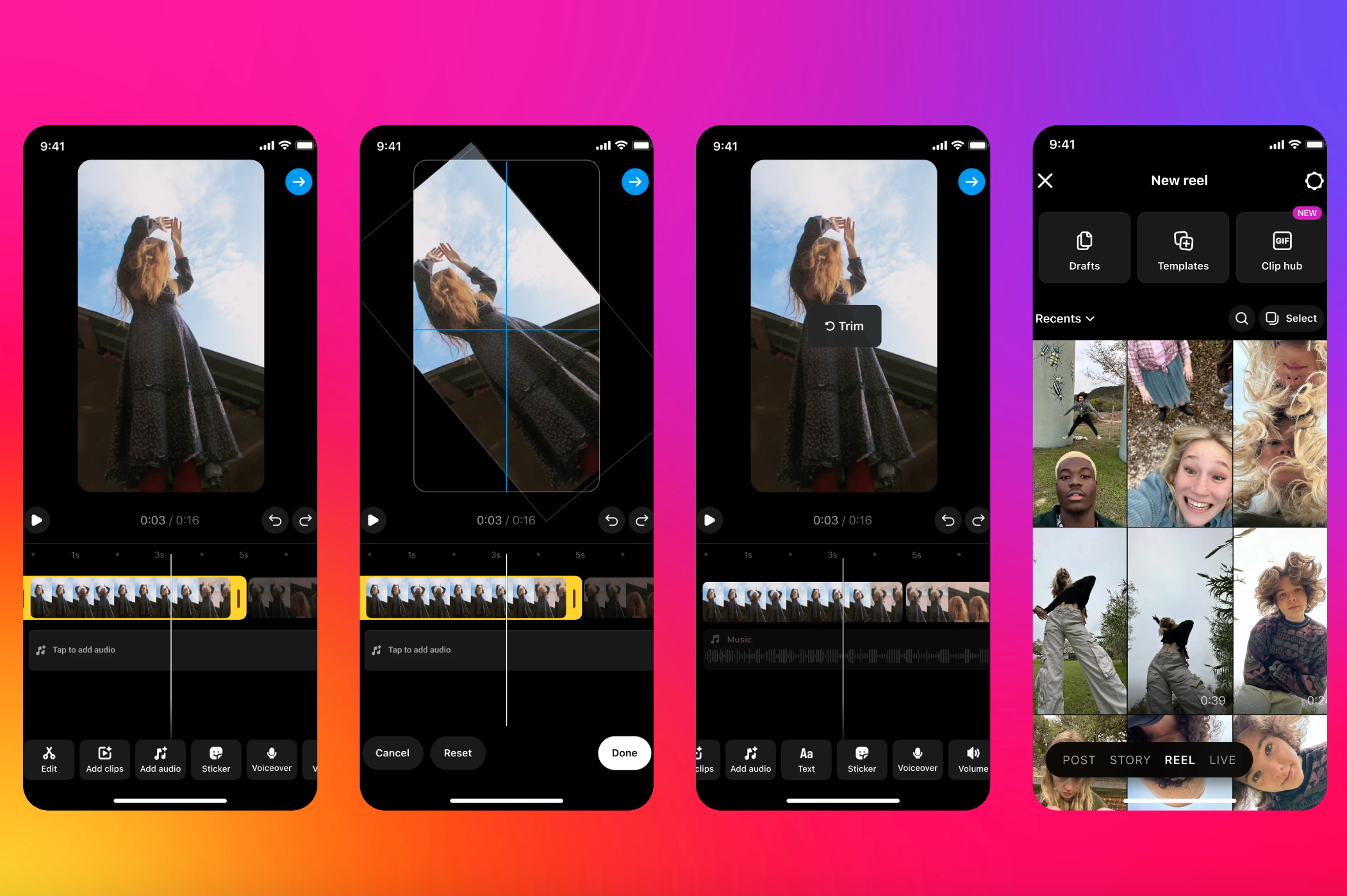 Instagram update adds new camera filters and video editing tools for content creators