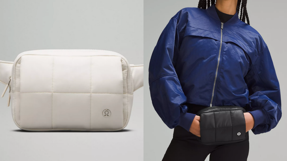 Lululemon's newest belt bag features a built-in hand warmer