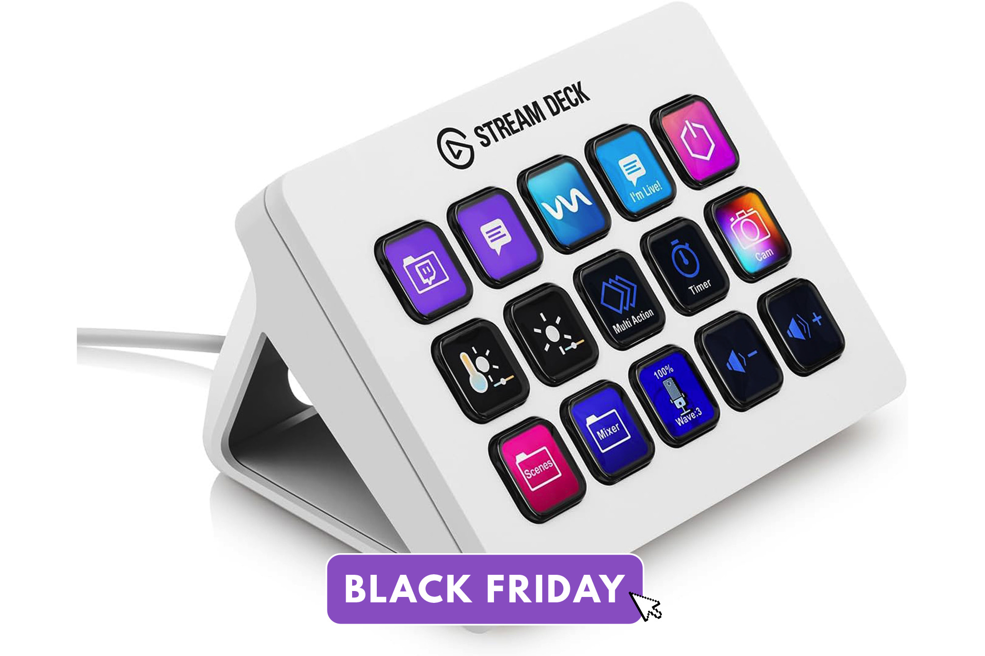 Amazon Black Friday 2023 продолжается: Elgato Stream Deck MK.2 в настоящее время имеет скидку 20%