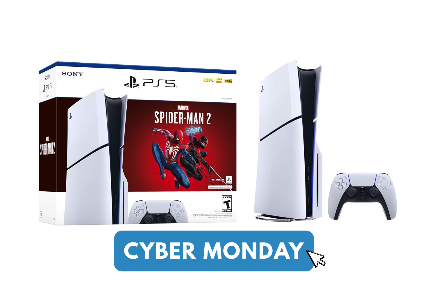 PS5 Cyber Monday sale 2023: Deals on a console bundle with Marvel's Spider-Man 2 included