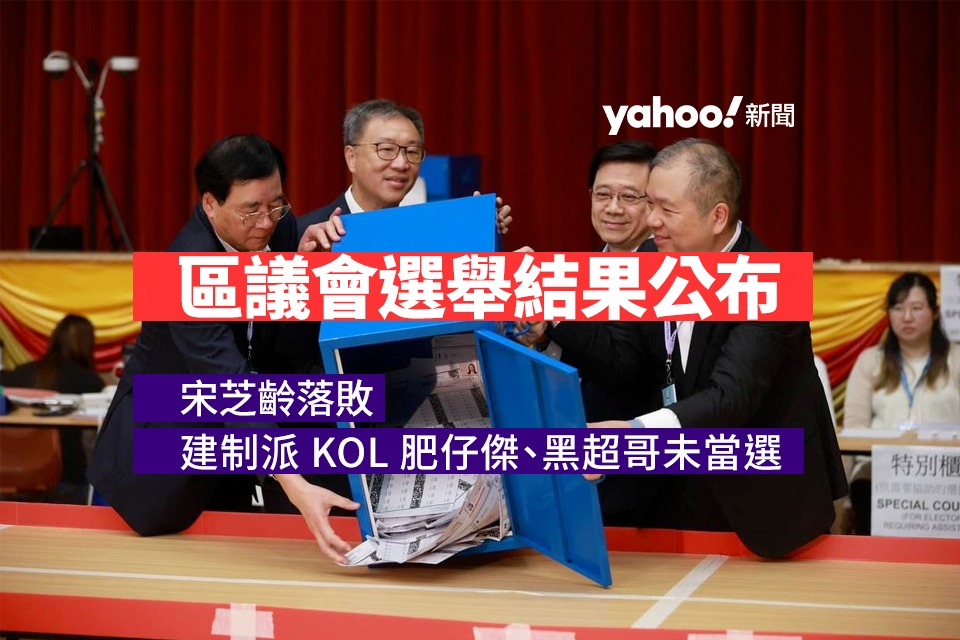 District Council Election｜Election results: Song Zhiling defeated pro-establishment KOL “Black Chao Brother” Tuo Yu