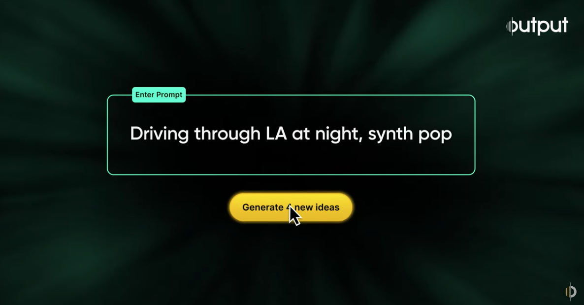 Output’s AI-powered software automatically generates music sample packs from text prompts