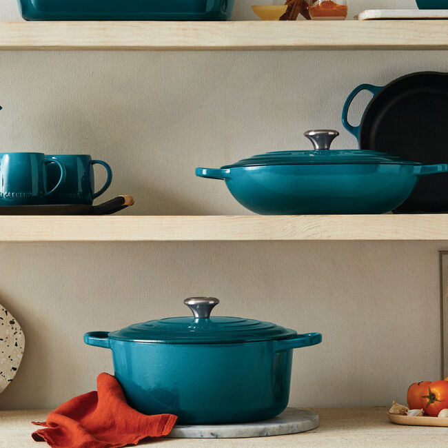 Le Creuset 8 qt Stockpot - Deep Teal