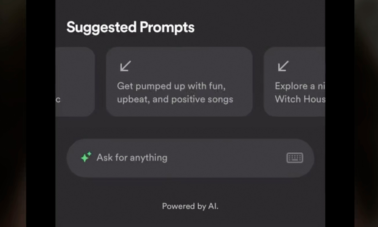 Spotify is testing AI-generated playlists