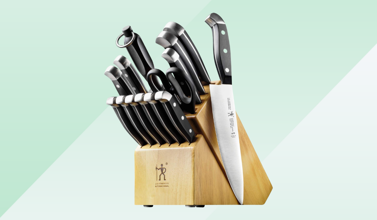 Price slash! This No. 1 bestselling Henckels knife set is over 60% off