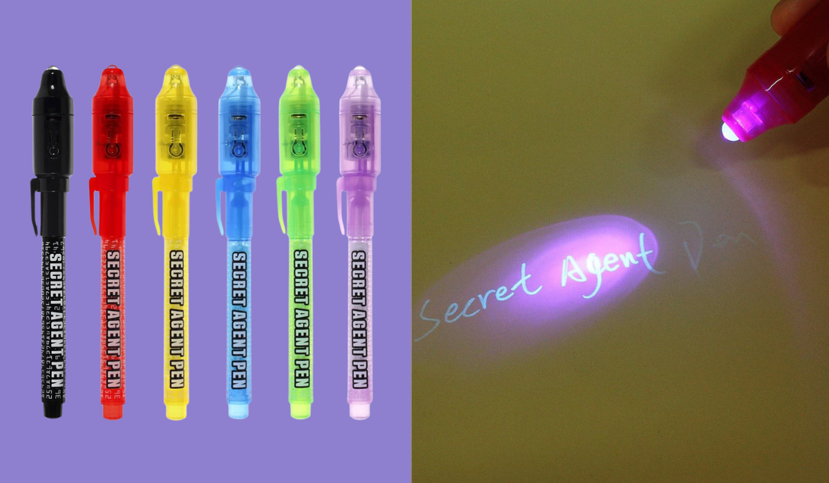 Secret Agent Invisible Ink Pen