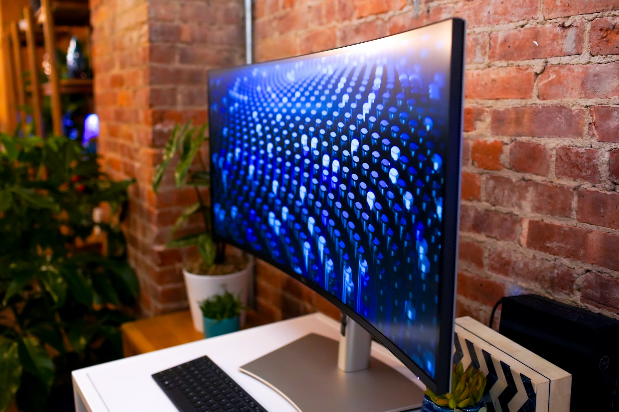 Dell's UltraSharp 40 Curved Thunderbolt Hub Monitor.