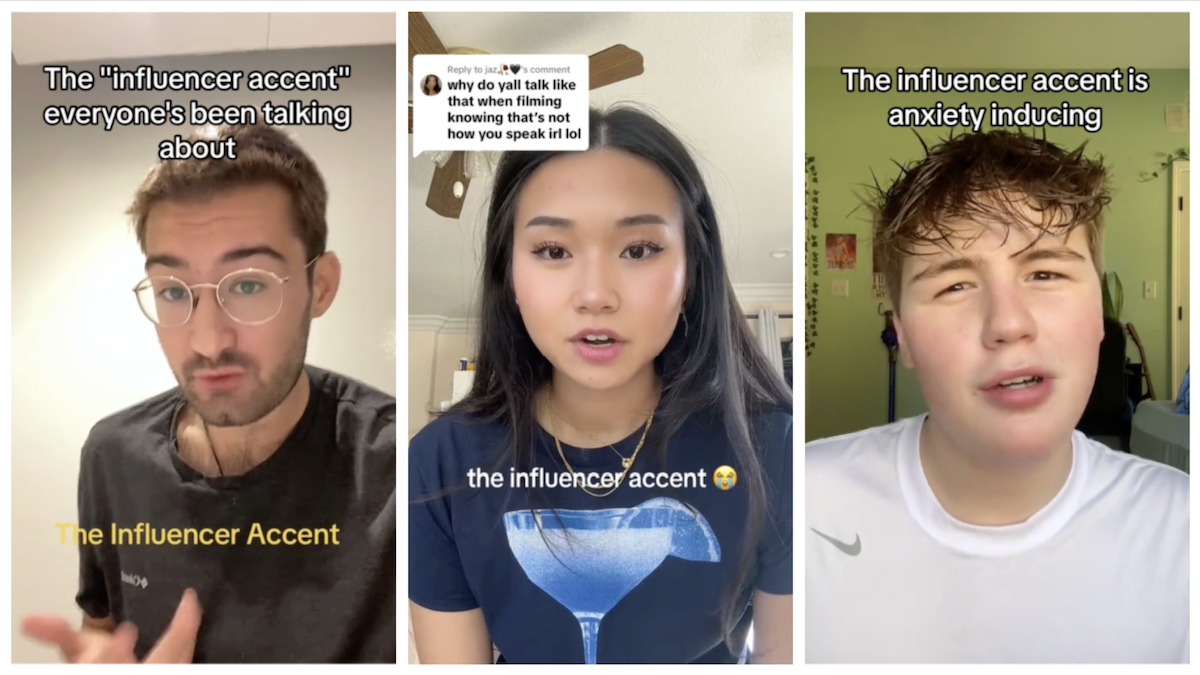 People imitate accent features they expect to hear, even without