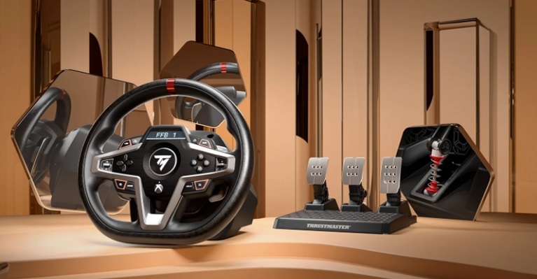 電競賽車方向盤推薦：Logitech、Thrustmaster、Serafim賽車方向盤讓你年假宅享駕馭自由！ 