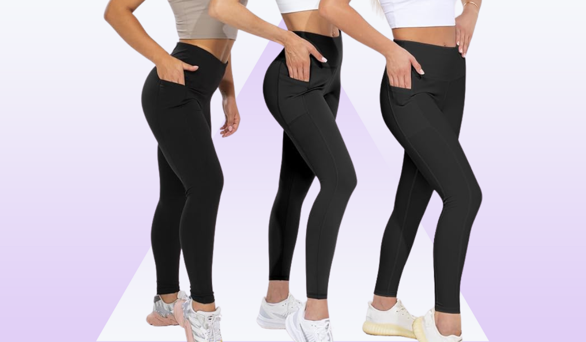 Love a good pair of leggins? These have pockets and tummy control! YOU