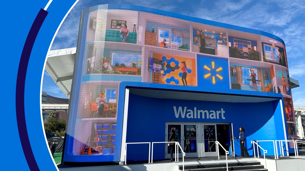 Walmart makes a uncommon CES look to advertise AI-powered buying