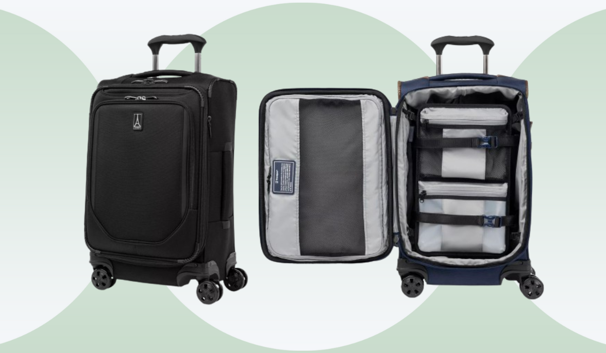 Dieses von Flugbegleitern genehmigte Travelpro-Handgepäck kostet bei Macy’s nur 200 $ (das sind 60 % Rabatt!).