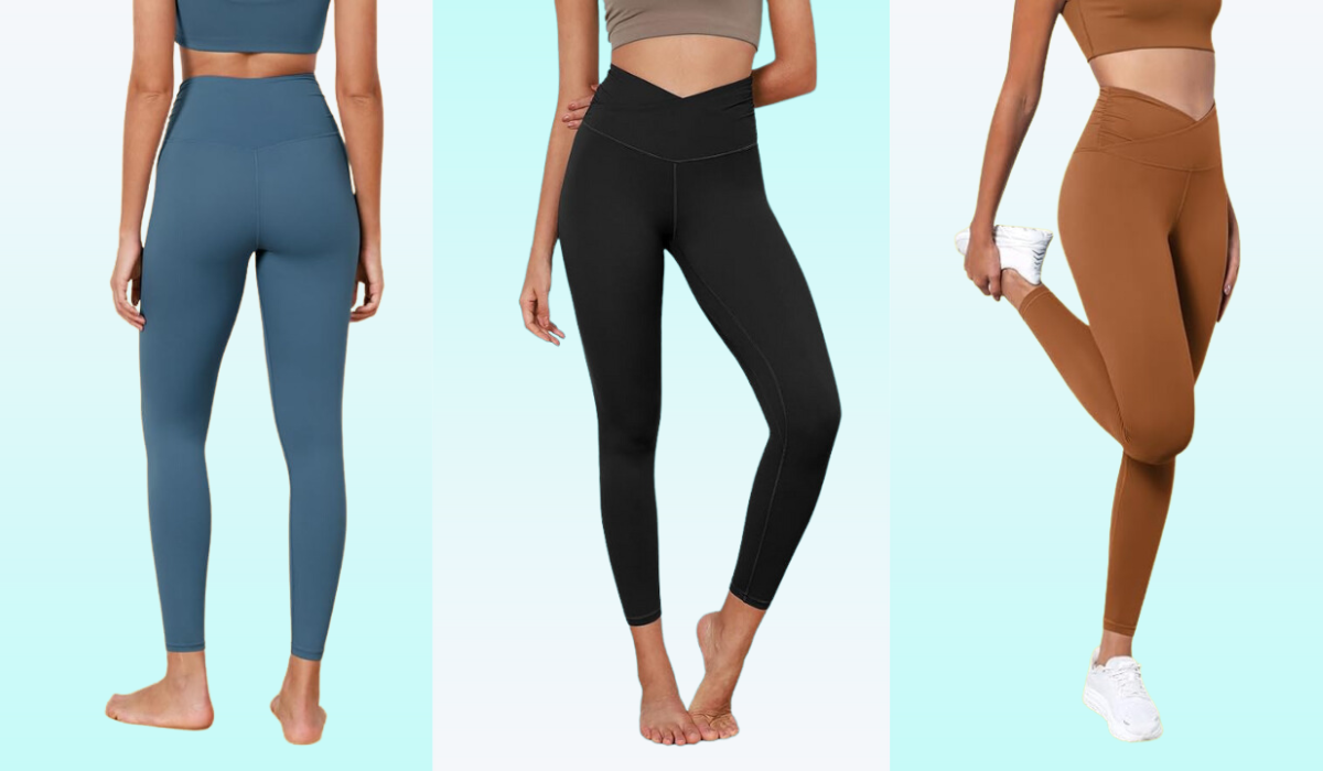 Bye-bye, Lulu': Shoppers adore these soft, smoothing cross-waist leggings,  on sale for $20