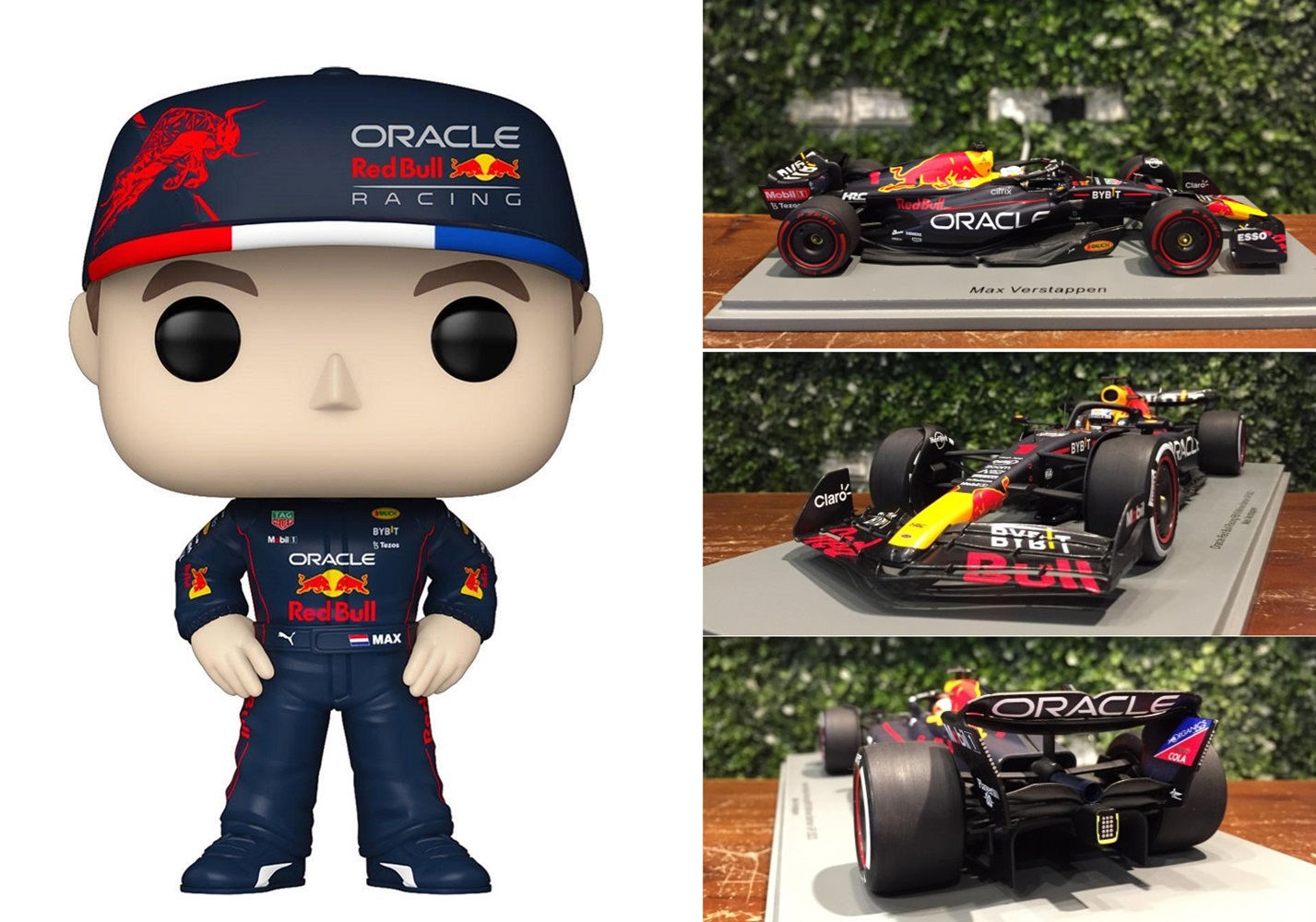 ▲F1世界冠軍Max Verstappen賽車模型推薦！Q版公仔、RB16、RB18、RB19賞玩與收藏！（圖片來源：Yahoo奇摩拍賣）