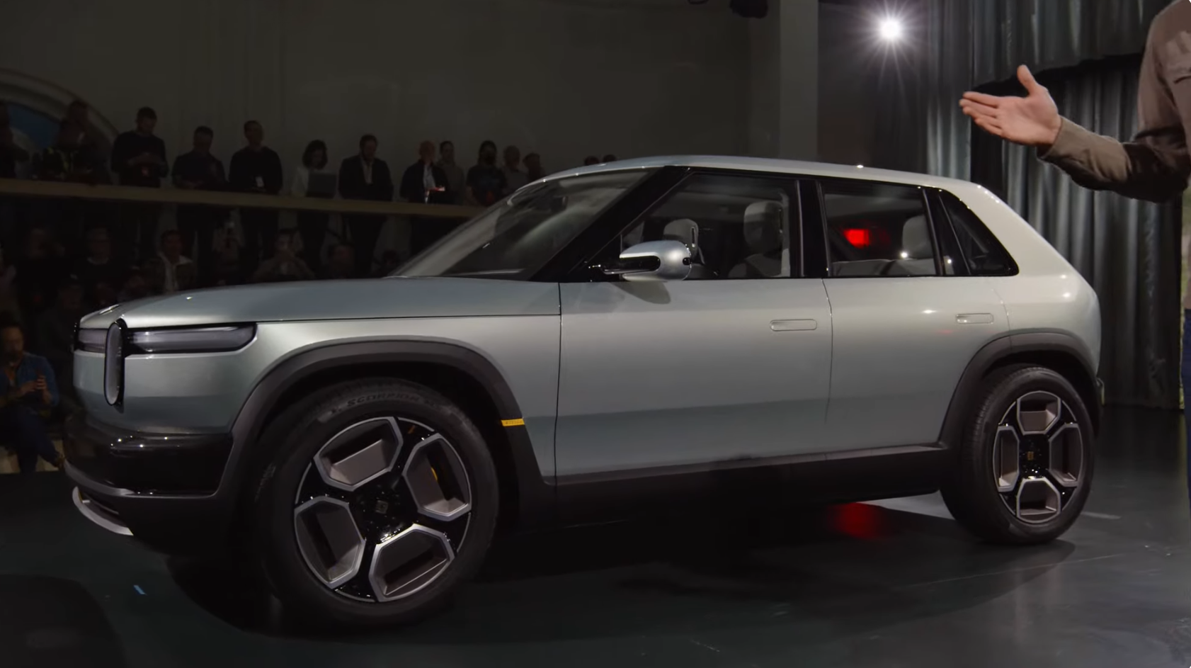 A Rivian R3.