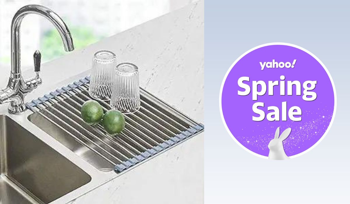 I shop for a living, and I’m in love with this roll-up dish rack — down to  during the Amazon Big Spring Sale