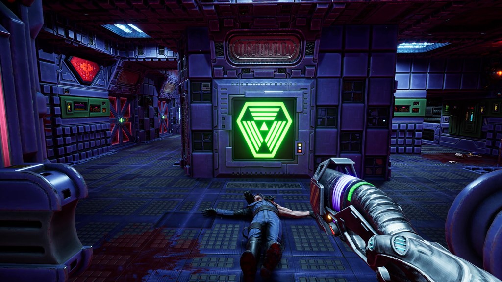 An image showing the game in action with someone laying dead on the ground.