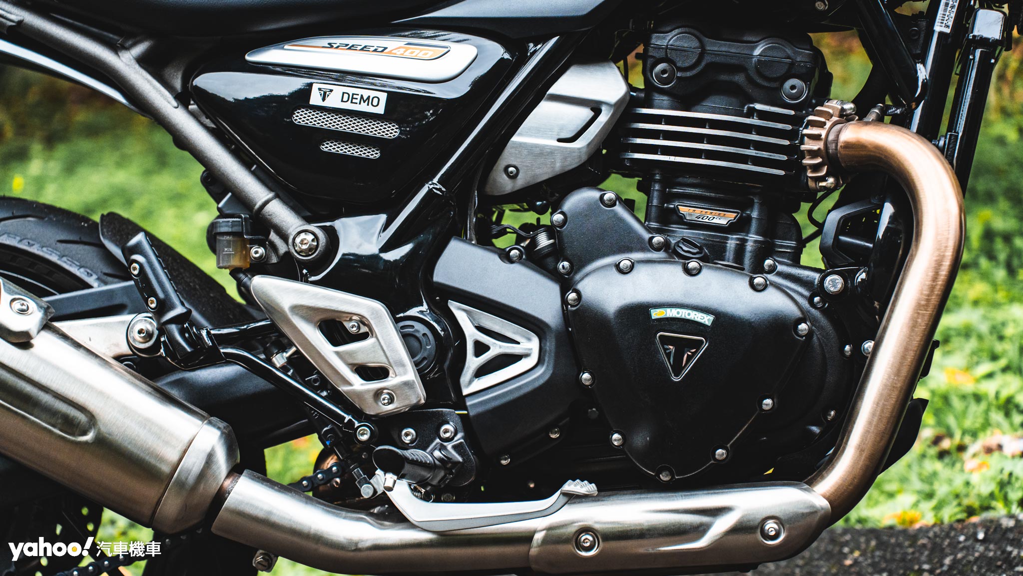 Triumph Speed 400的引擎在8,000轉時可產生40PS的最大馬力。