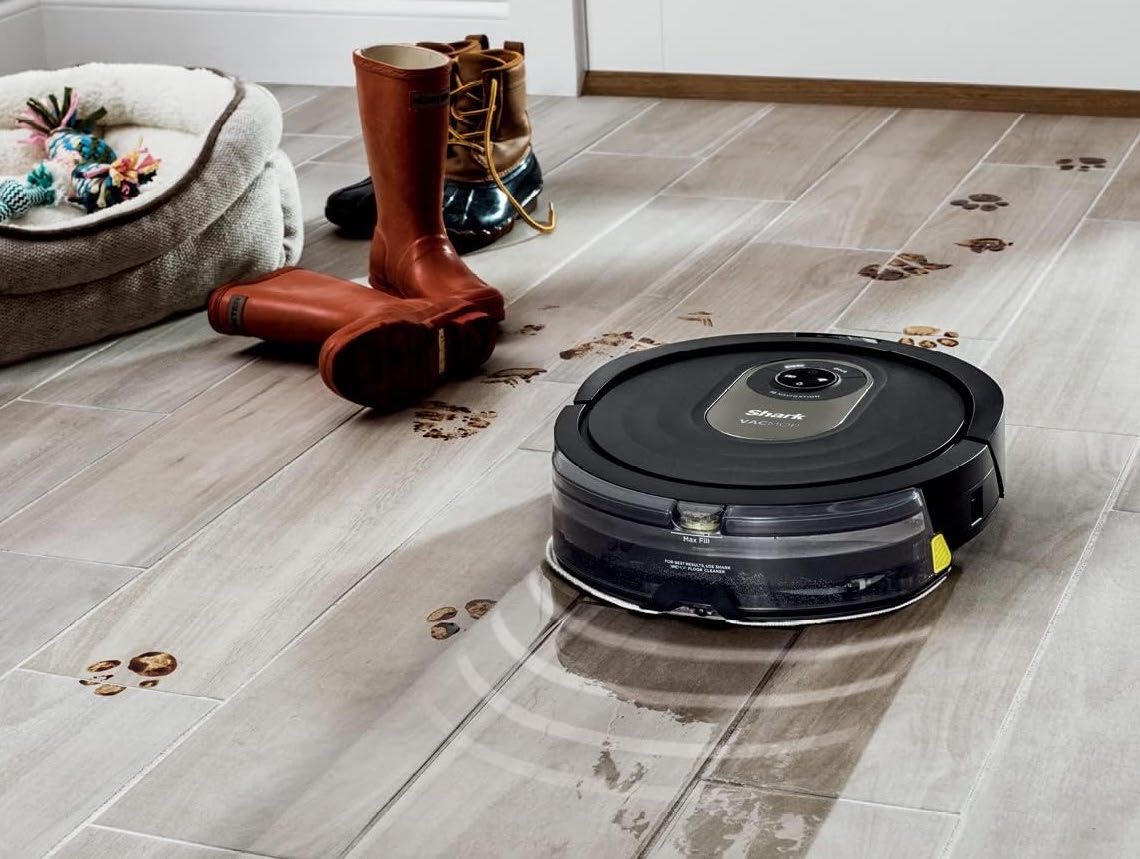 This Shark robot vacuum and mop is nearly half off right now