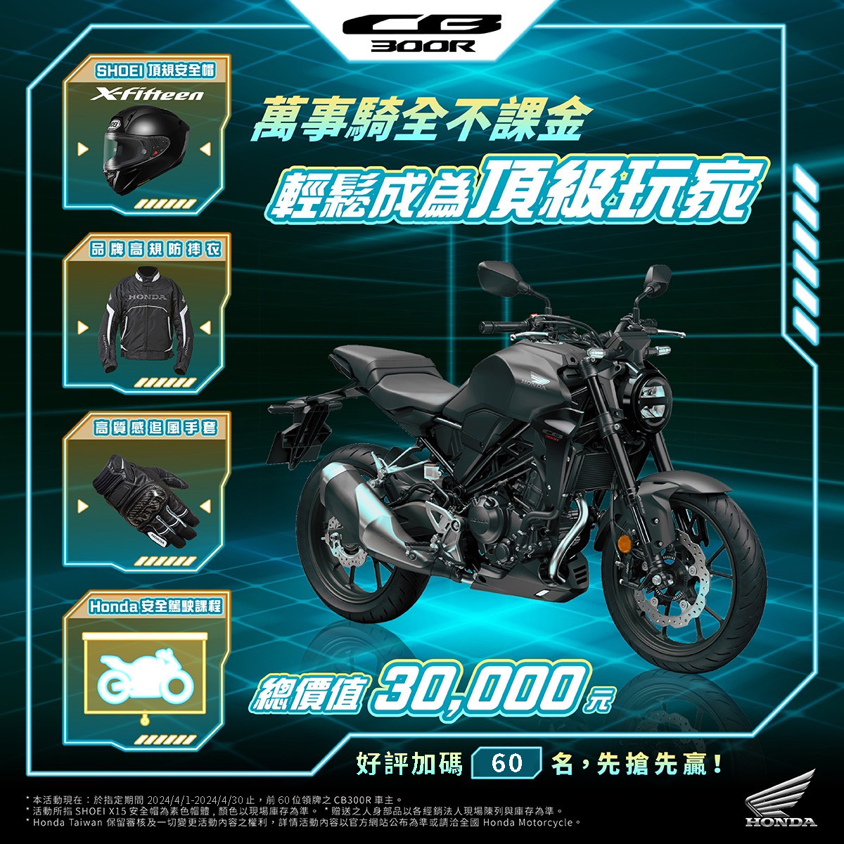 Honda Taiwan- CB300R 好評再延續