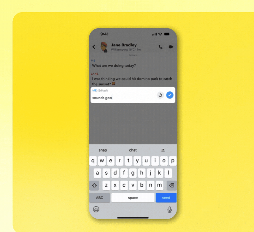Snapchat will finally allow you to modify your chats