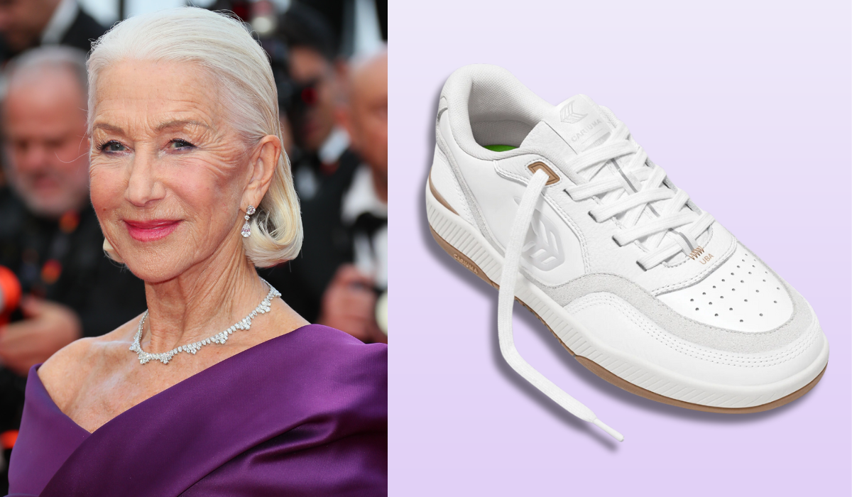 #This Helen Mirren-approved brand just launched a classic, comfy sneaker you’ll want to wear all summer