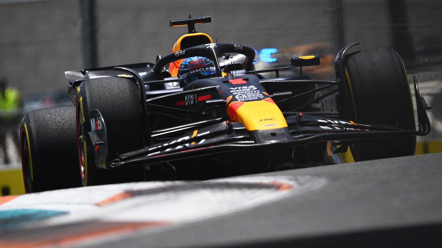 邁阿密GP自由練習Verstappen在困難中搶下榜首