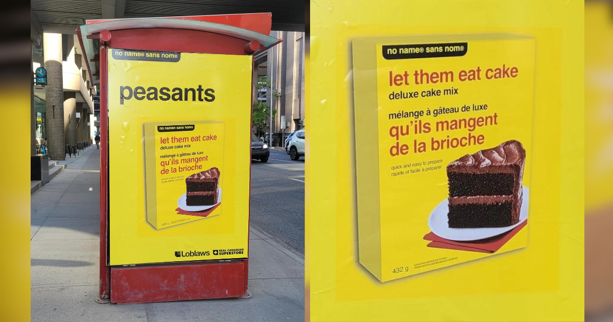 Loblaws boycott: Canadians cheer fake No Name cake ad that spoofs grocery giant, Galen Weston — ‘Eat the rich’