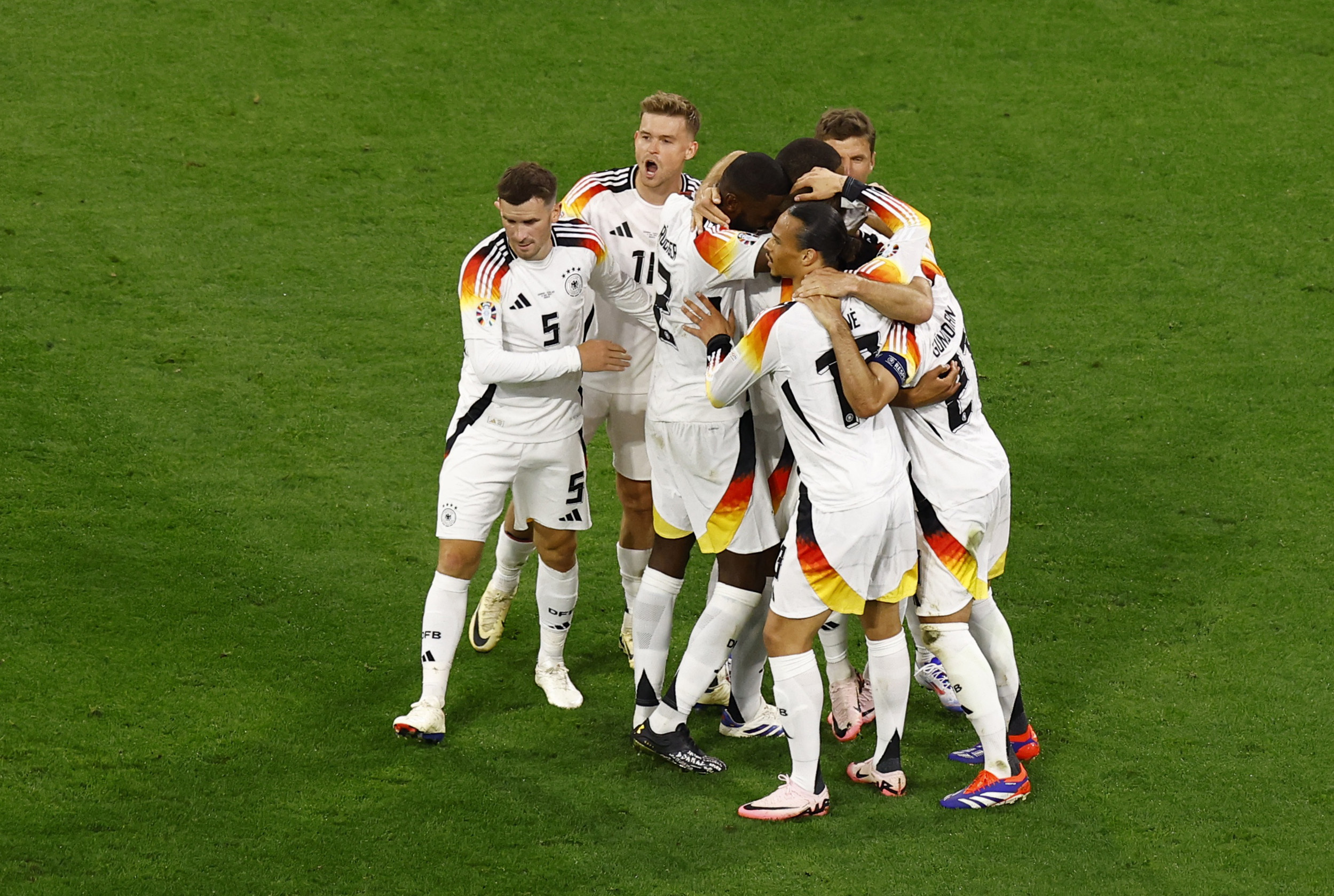 Deutschland schlägt Schottland mit 5:1. (Bild: Reuters)