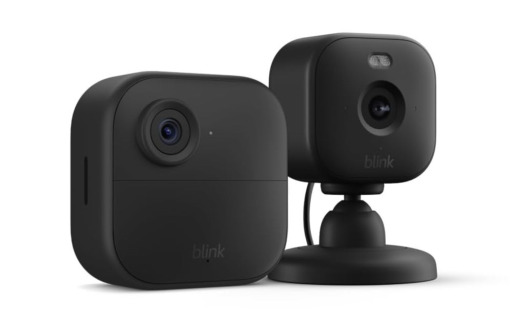 Obtenga un sistema Blink Outdoor 4 con un Blink Mini 2 por $ 50 en una oferta anticipada de Prime Day