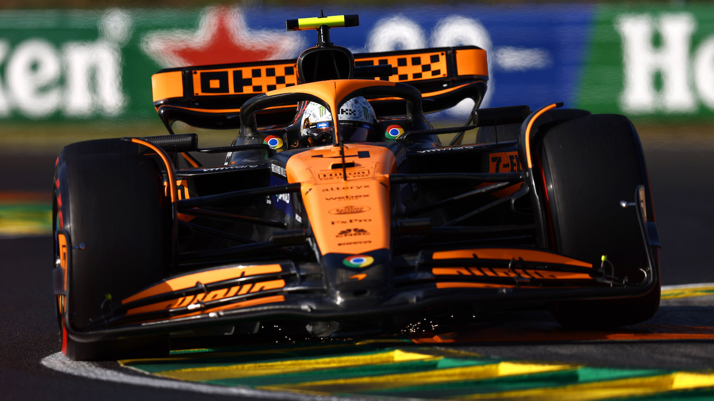 匈牙利GP自由練習三McLaren車手強勢Norris奪榜首
