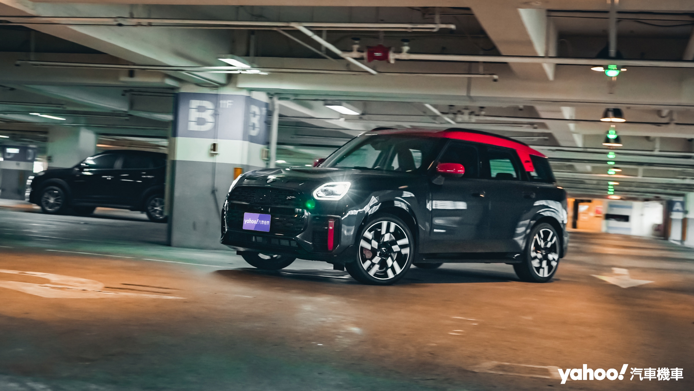 尺碼是放大許多沒錯，但重量JCW Countryman ALL4僅比上一代增加55公斤。