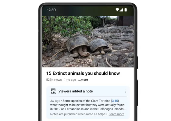 YouTube invites users to test its community notes feature