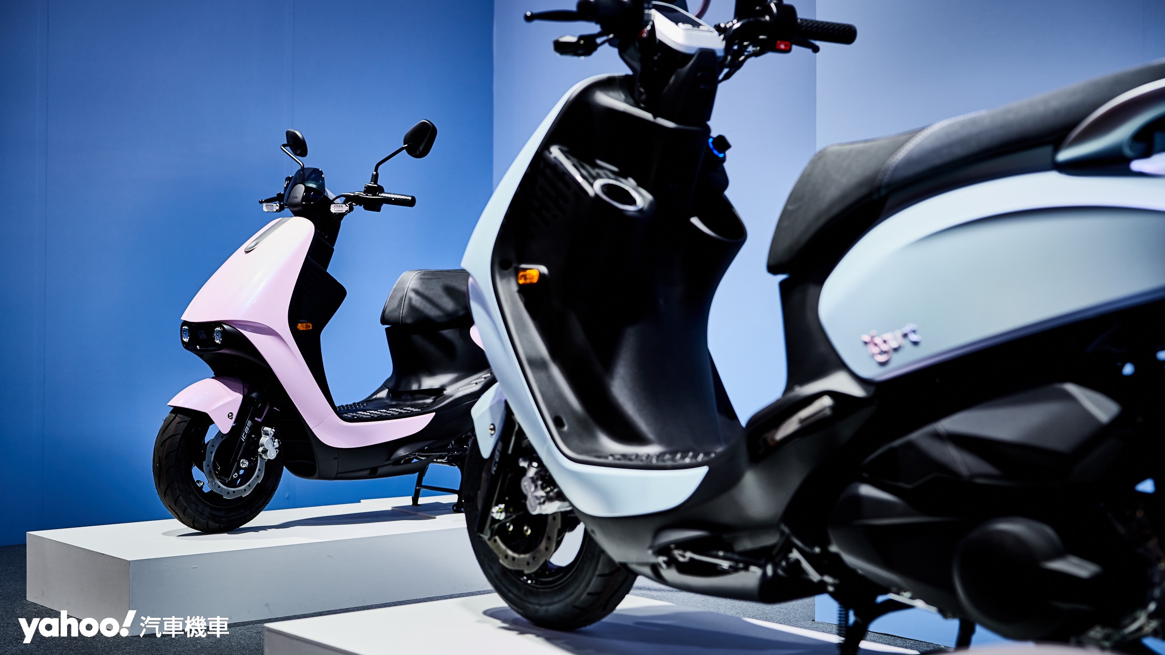 以圓潤可愛風格為主軸的全新Kymco Yogurt優格125預計將主打女性消費市場。