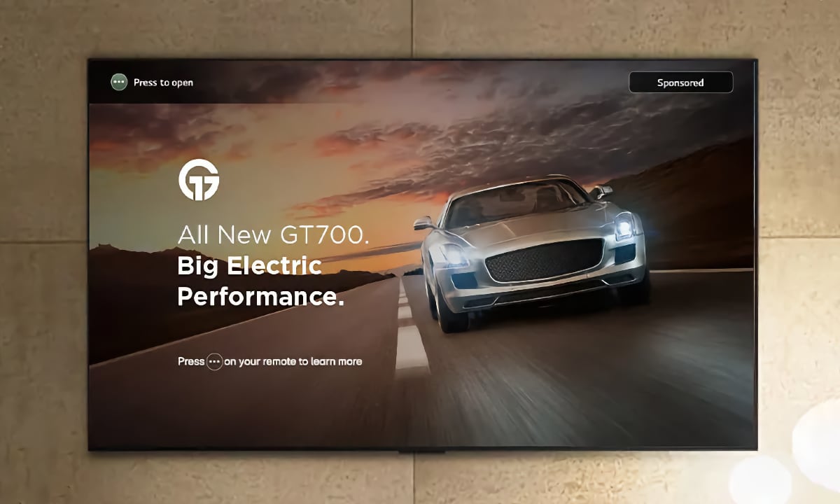 LG Smart TVs bring ads to the screensaver